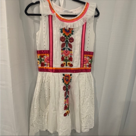 Alberta Ferretti Embroidered Dress - Picture 5 of 5